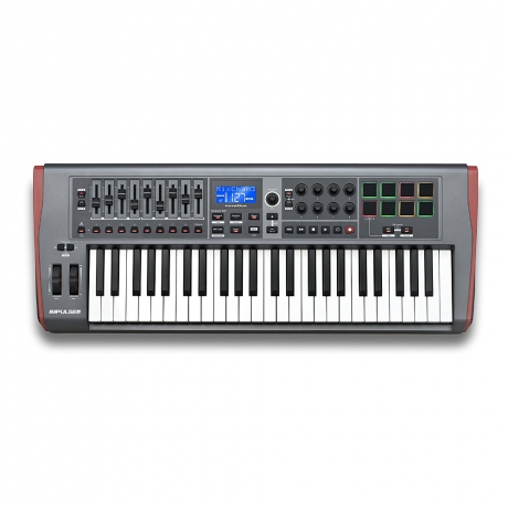 Novation Impulse 49 USB Midi Controller Klavye<br>Fotoğraf: 1/4