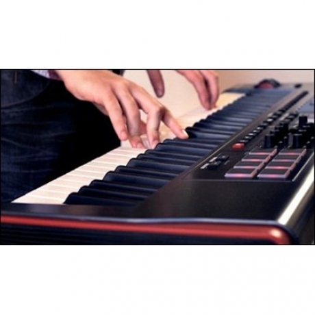 Novation Impulse 61 USB Midi Controller Klavye<br>Fotoğraf: 3/4