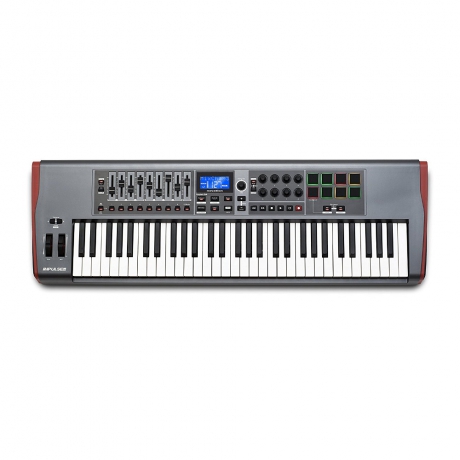 Novation Impulse 61 USB Midi Controller Klavye<br>Fotoğraf: 1/4