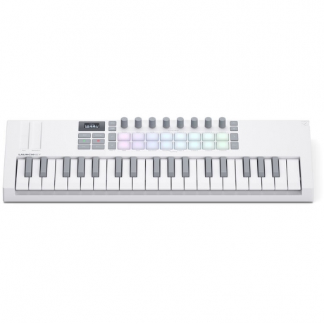 Novation Launchkey Mini 37 White (MK4)<br>Fotoğraf: 2/5