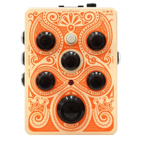 Orange D-PD-ACOUSTIC-PEDAL Akustik Gitar Preamp Pedalı<br>Fotoğraf: 1/3
