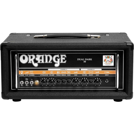 Orange Dual Dark 50 Kafa Elektro Gitar Amfi<br>Fotoğraf: 1/1