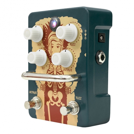 Orange Fur Coat Vintage Fuzz Pedalı<br>Fotoğraf: 2/4