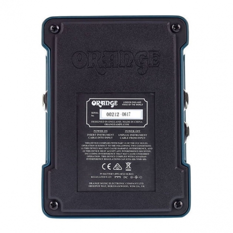 Orange Getaway Driver Overdrive Pedalı<br>Fotoğraf: 4/4