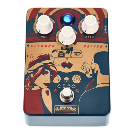 Orange Getaway Driver Overdrive Pedalı<br>Fotoğraf: 1/4