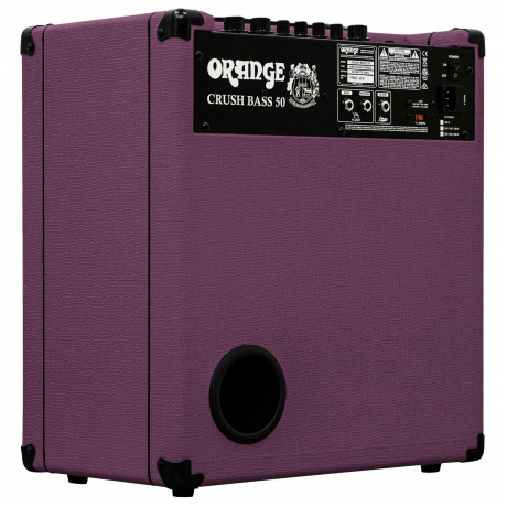 Orange Limited Edition Glenn Hughes Crush Bass 50 Combo Amfi (Mor)<br>Fotoğraf: 3/5