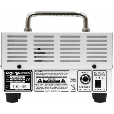 Orange Micro Terror Kafa Elektro Gitar Amfi<br>Fotoğraf: 2/2