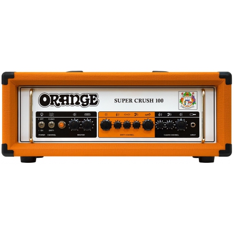 Orange Super Crush 100 100-Watt Kafa Amfi (Orange)<br>Fotoğraf: 1/9