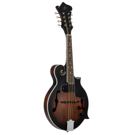 Ortega Americana Series F-style Elektro Mandolin (Whiskey Burst)<br>Fotoğraf: 1/4