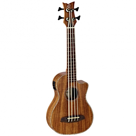 Ortega CAIMAN-BS-GB Elektro Bariton Ukulele (ACACIA)<br>Fotoğraf: 1/2