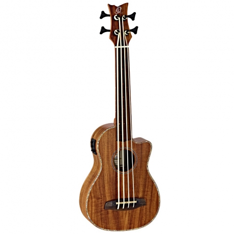 Ortega CAIMAN-FL-GB Perdesiz Elektro Bariton Ukulele (ACACIA)<br>Fotoğraf: 1/2