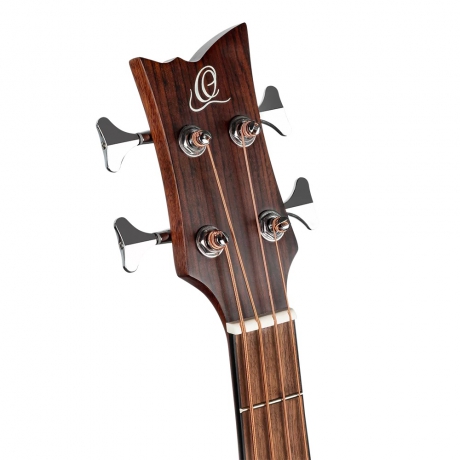 Ortega D7CE-BFT-4 Deep Series 7 Cutaway Akustik Bas Gitar (Burbon Burst)<br>Fotoğraf: 5/6