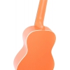 Ortega Earth Series Okoume Concert Ukulele (Pumpkin Orange)<br>Fotoğraf: 3/4