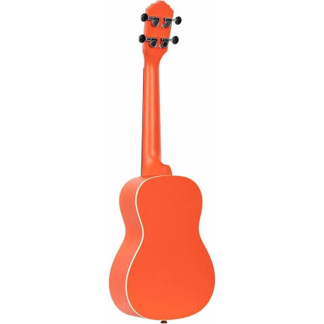 Ortega Earth Series Okoume Concert Ukulele (Pumpkin Orange)<br>Fotoğraf: 4/4