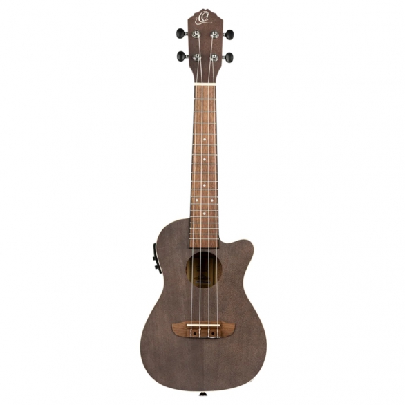 Ortega Earth Serisi Concert Ukulele (Okoume Coal Black), Fotoğraf: 1/3