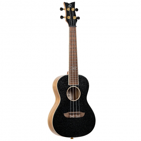 Ortega Element Series Concert Ukulele (Metallic Black Ruel)<br>Fotoğraf: 1/4