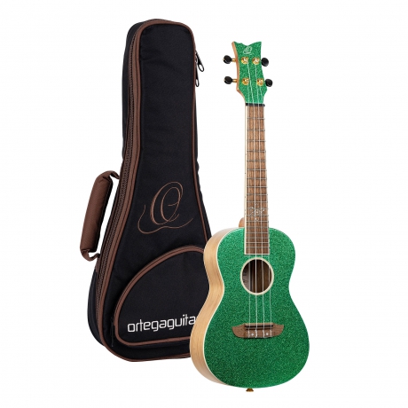 Ortega Element Series Concert Ukulele (Metallic Green Ruel)<br>Fotoğraf: 4/4
