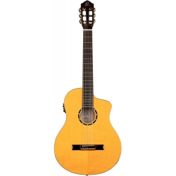 Ortega Family Series Pro Flamenco Elektro Klasik Gitar (Natural)