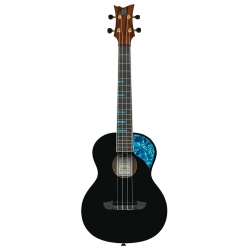 Ortega Ghost Series Tenor Ukulele (Siyah)