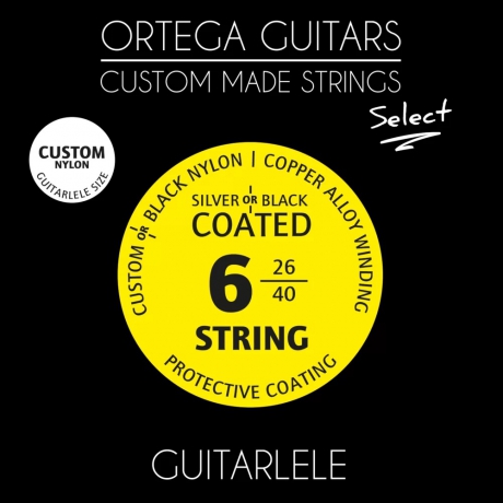 Ortega GTLS Guitarlele Tel Seti (Clear Nylon)<br>Fotoğraf: 1/1