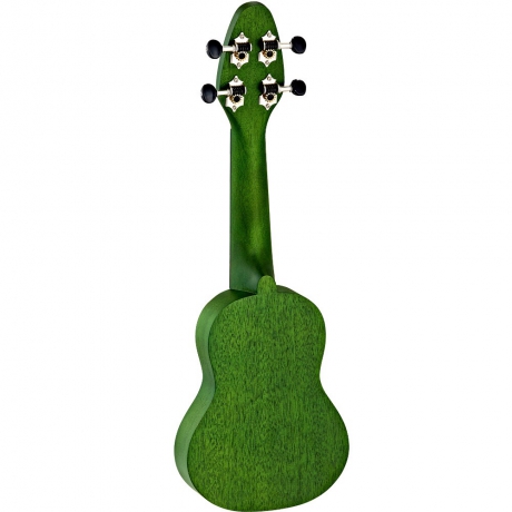 Ortega K1-GR Sopranino Ukulele (Keiki Turtle Forrest Green)<br>Fotoğraf: 2/2