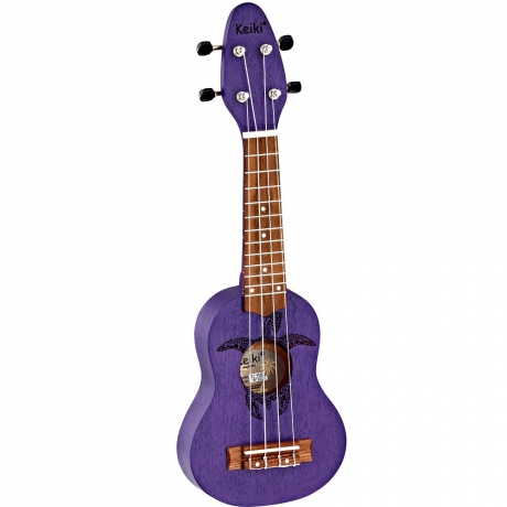 Ortega K1-PUR Sopranino Ukulele (Keiki Turtle Purple)<br>Fotoğraf: 1/2