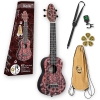 Ortega K2SS-RKC Keiki Super Scale Soprano Ukulele Seti (Red Kaleidoscope)<br>Fotoğraf: 1/3