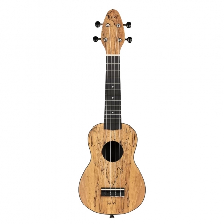 Ortega K3-SPM Keiki  Soprano Ukulele Set (Spalted Maple)<br>Fotoğraf: 1/3