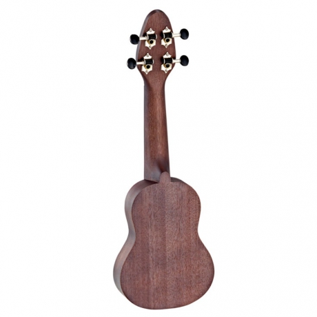 Ortega Keiki Turtle Sopranino  Ukulele (Coal)<br>Fotoğraf: 2/2