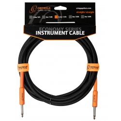 Ortega OECIS-15 Economy Series 4,5m Gitar Kablosu (Siyah)