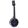 Ortega OUBJ100-SBK Banjo Ukulele (Semi Satin Black)<br>Fotoğraf: 1/1