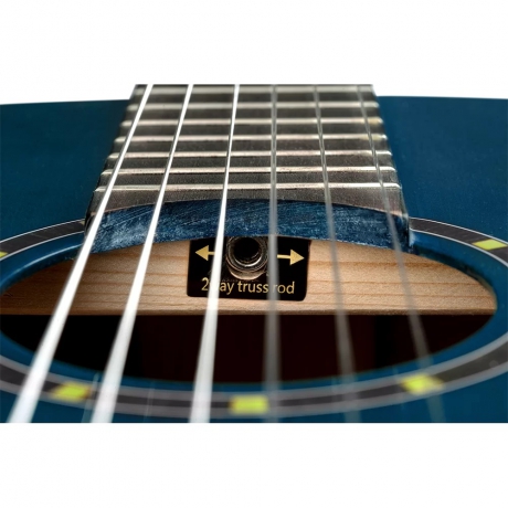 Ortega R121SNOC Klasik Gitar (Ocean Blue)<br>Fotoğraf: 3/4