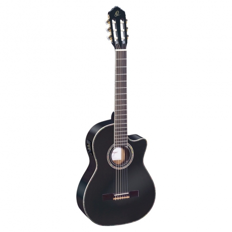 Ortega RCE141BK Elektro Klasik Gitar (Siyah)<br>Fotoğraf: 1/2