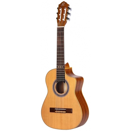 Ortega Requinto Series Sedir 1/2 Klasik Gitar (Natural)<br>Fotoğraf: 2/3