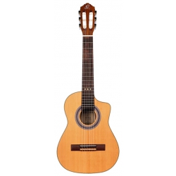 Ortega Requinto Series Sedir 1/2 Klasik Gitar (Natural)