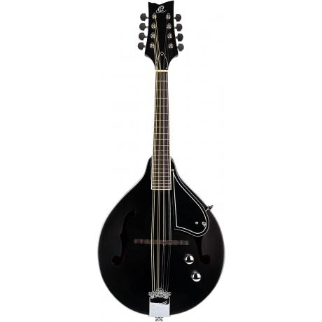Ortega RMAE40SBK S-Style 8-Telli Elektro Mandolin (Siyah)<br>Fotoğraf: 1/4