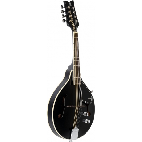 Ortega RMAE40SBK S-Style 8-Telli Elektro Mandolin (Siyah)<br>Fotoğraf: 2/4