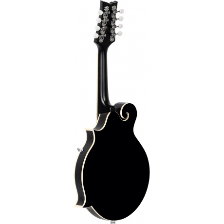 Ortega RMFE40SBK F-Style 8-Telli Elektro Mandolin (Siyah)<br>Fotoğraf: 3/4