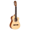 Ortega RQ25 Requinto Series 1/2 Cutaway Klasik Gitar (Natural)<br>Fotoğraf: 2/4