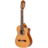 Ortega RQ39E Requinto Series Cutaway Elektro Klasik Gitar (Natural)<br>Fotoğraf: 2/4