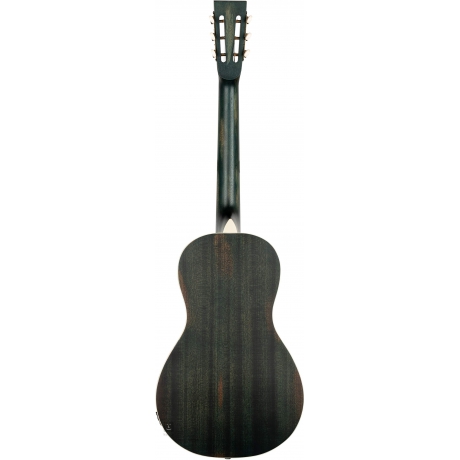 Ortega RRG30E-DD Americana Series Rezonatör Gitar (Distressed Satin Denim)<br>Fotoğraf: 4/4