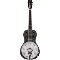 Ortega RRG30E-DD Americana Series Rezonatör Gitar (Distressed Satin Denim)