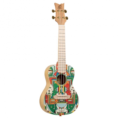 Ortega RUAR-HY Art Series Concert Ukulele (Himalaya)<br>Fotoğraf: 1/3