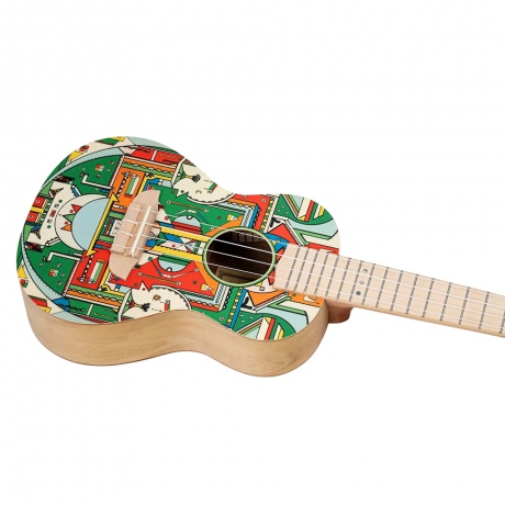 Ortega RUAR-HY Art Series Concert Ukulele (Himalaya)<br>Fotoğraf: 2/3
