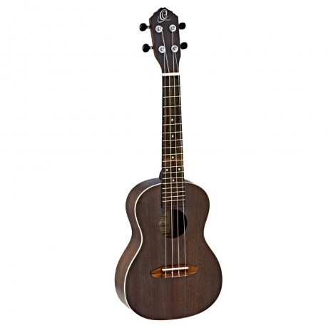 Ortega RUCOAL Concert Ukulele (Thru Black)<br>Fotoğraf: 1/2