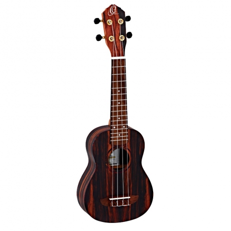 Ortega RUEB-SO Sopran Ukulele (Ebony)<br>Fotoğraf: 1/2