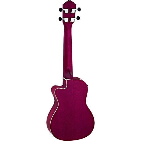 Ortega RURUBY-CE Elektro Concert Ukulele (Raspberry, Satin)<br>Fotoğraf: 2/2
