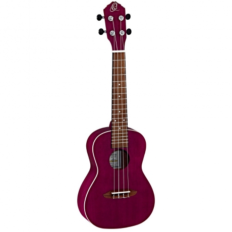 Ortega RURUBY Concert Ukulele (Transparent Purple)<br>Fotoğraf: 1/2