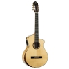 Ortega Signature Series Solid Ladin/ Beyaz Abanoz Elektro Klasik Gitar (Natural)<br>Fotoğraf: 1/6