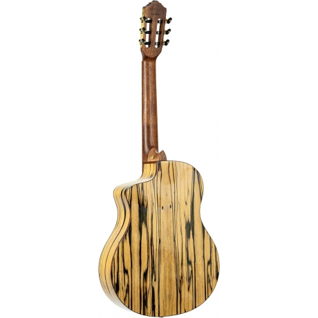Ortega Signature Series Solid Ladin/ Beyaz Abanoz Elektro Klasik Gitar (Natural)<br>Fotoğraf: 5/6